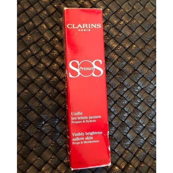 CLARINS - NWT - SOS Primer in Lavender. Corrects Sallow Skin. 1 oz Damaged Box - Picture 8 of 12